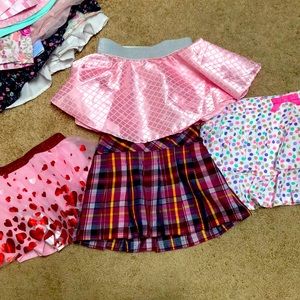Lot of 4 toddler girls skirts 3T/ 4T